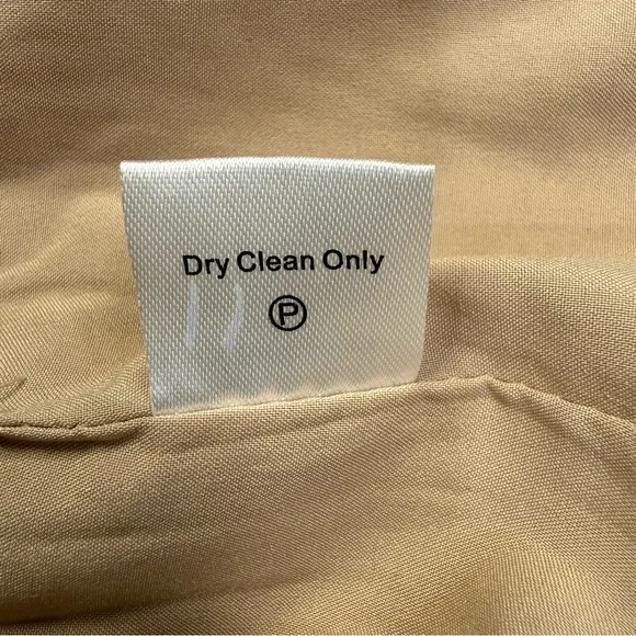 Tuckernuck Jackie Tweed Shift Dress Croissant Tan Preppy Womens Small - Picture 16 of 16